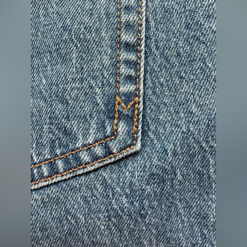 MADEWELL RELAXED TAPER JEANS MID BLUE 32X34 - Picture 8 of 13